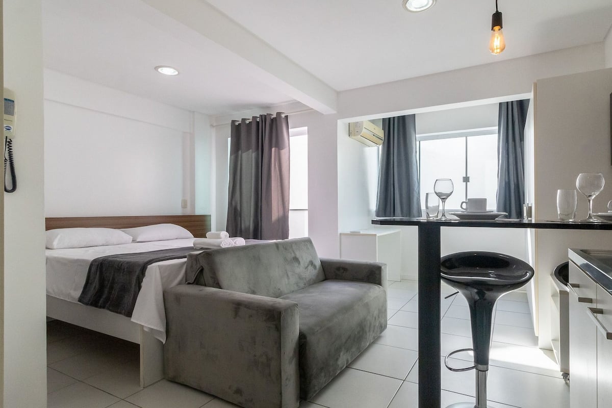 Studio | 1 slaapkamer, een strijkplank/strijkijzer, gratis wifi