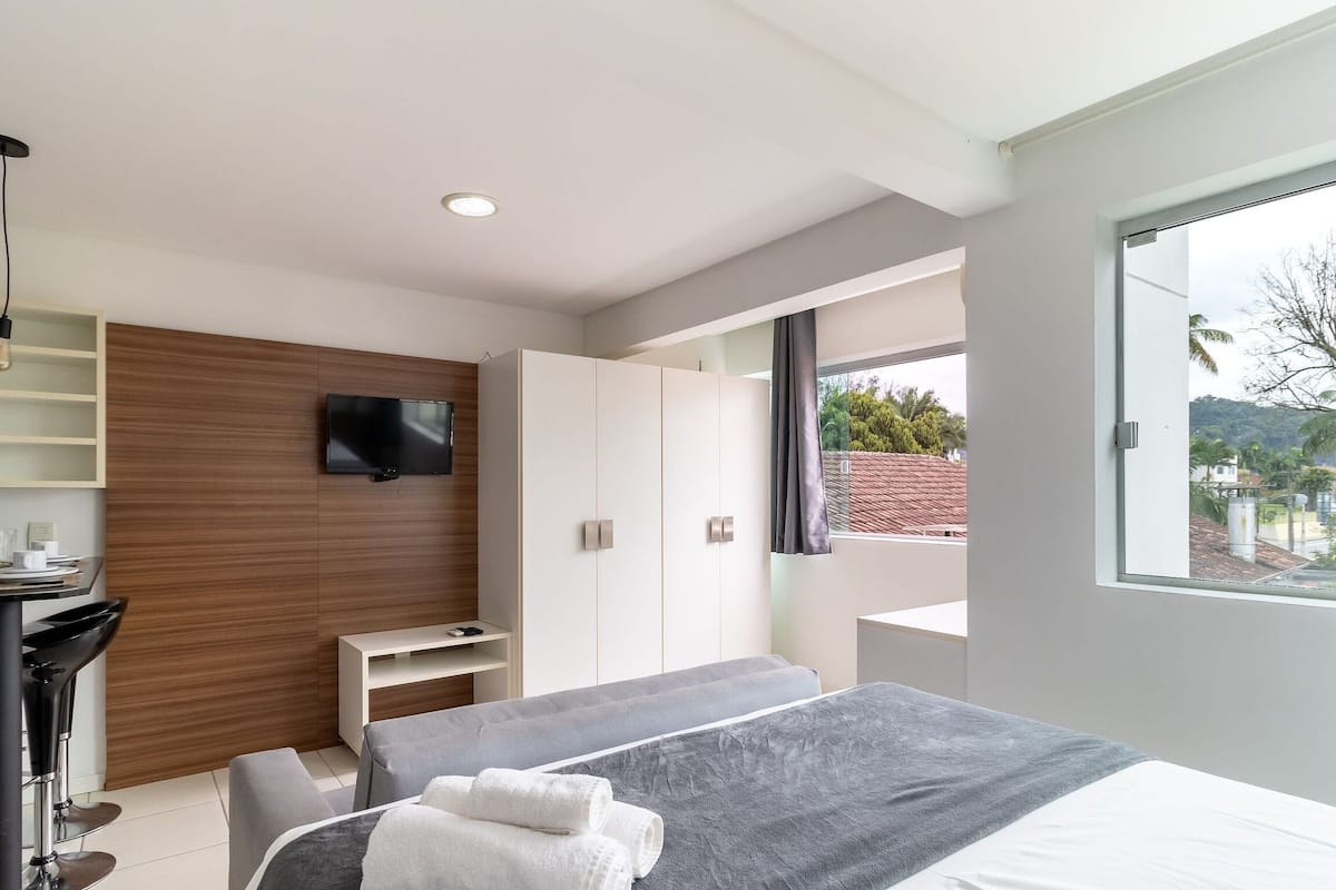 Appartement | 1 slaapkamer, een strijkplank/strijkijzer, gratis wifi