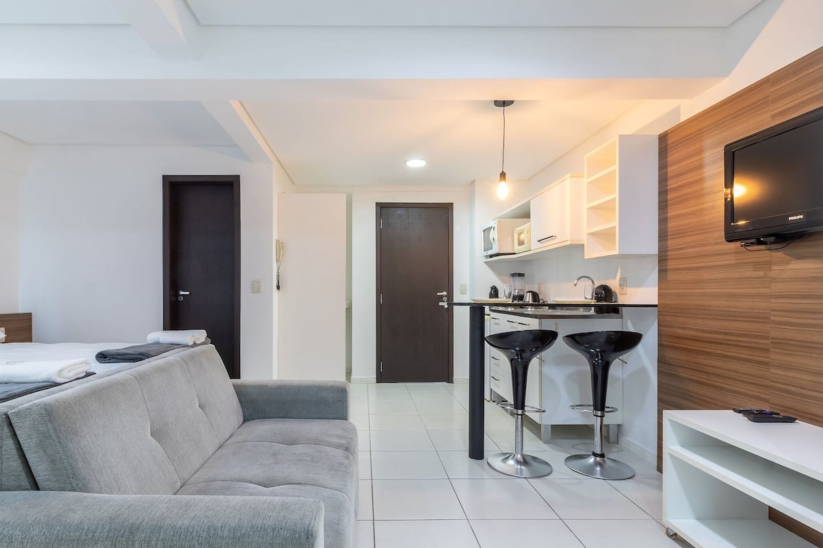 Studio | 1 slaapkamer, een strijkplank/strijkijzer, gratis wifi