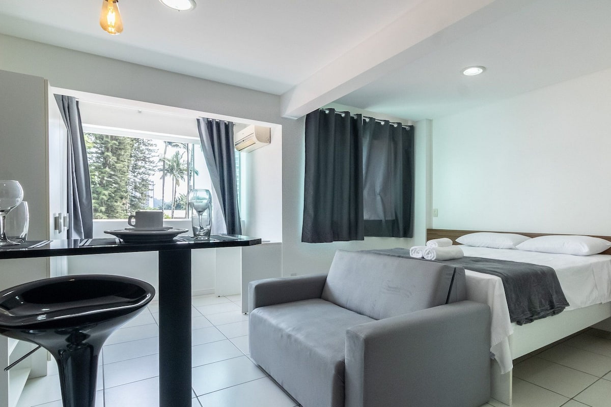 Studio | 1 slaapkamer, een strijkplank/strijkijzer, gratis wifi