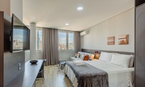 Studio Basic | Strykjärn/strykbräda, gratis wi-fi och sängkläder