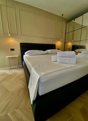 4 bedrooms, iron/ironing board, travel crib, WiFi