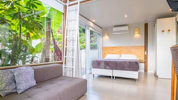 Cabaña básica | Tabla de planchar con plancha, wifi gratis y ropa de cama