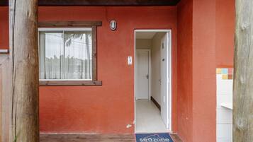 Apartamento básico | Detalhe da fachada