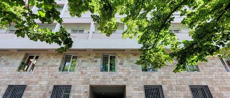 Fassade der Unterkunft