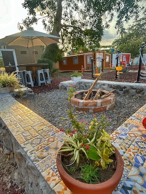 Property grounds - Casa Faro 5 minutes from the beach  (Barra de Navidad)
