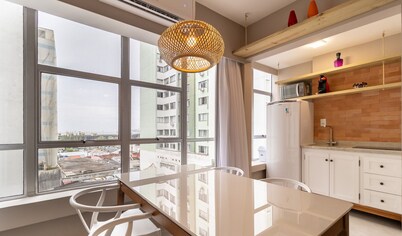 VLR Aptos modernos no centro de Floripa