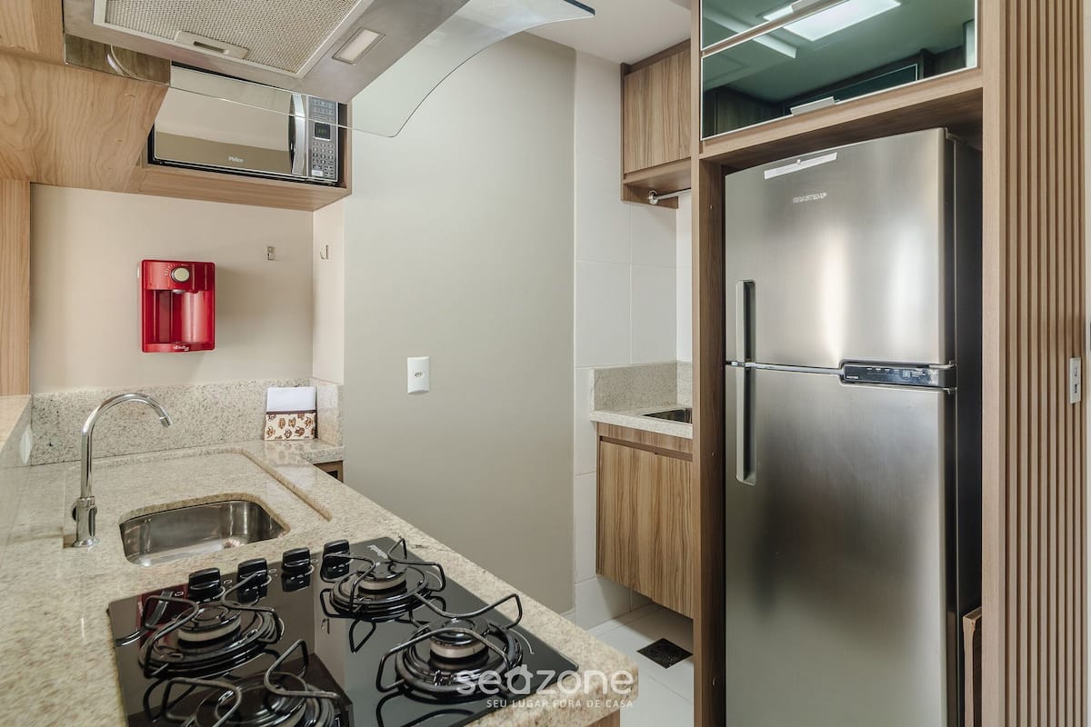 Appartement | Cuisine privée | Micro-ondes