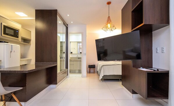 1 bedroom, iron/ironing board, free WiFi, bed sheets
