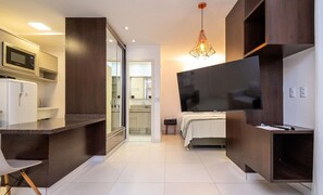 Studio | 1 chambre, fer et planche Ă repasser, Wi-Fi gratuit, draps fournis