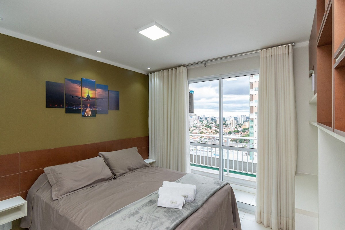 Appartement | 1 chambre, fer et planche Ă repasser, Wi-Fi gratuit, draps fournis
