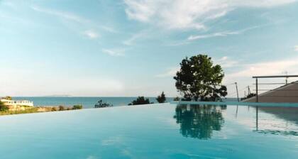 Ferienhaus 'Villa Vasilis' mit Meerblick, privatem Pool und WLAN