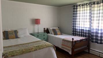 2 多间卧室、WiFi、床单