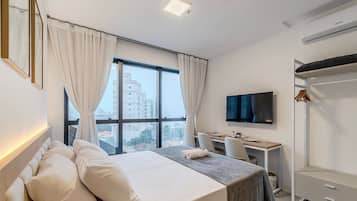 Basic-Studio | 1 Schlafzimmer, Bügeleisen/Bügelbrett, kostenloses WLAN