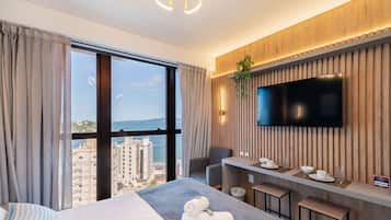 Basic-Apartment | Bügeleisen/Bügelbrett, kostenloses WLAN, Bettwäsche