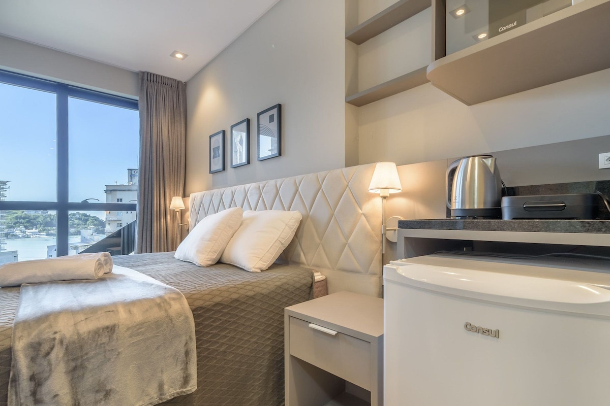 Apartamento | Tabla de planchar con plancha, wifi gratis, ropa de cama