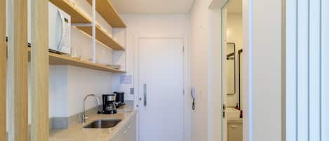 Appartement de base | Cuisine privée | Bouilloire électrique