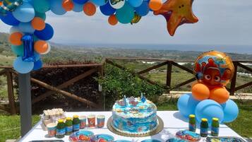 Overnattingsstedets uteområder