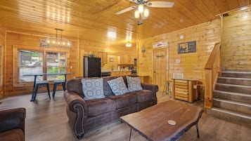 Smart-tv en een open haard