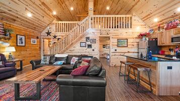 Smart-tv en een open haard