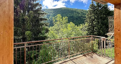 Chalet 'Maison Du Cloz' mit Bergblick und Balkon