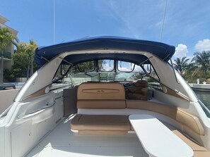 Husvogn – superior, sjøutsikt | Terrasse/patio