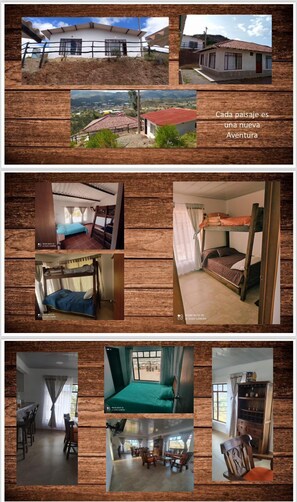 Family Cabin | Living area - mirador tranquilandia (Sáchica)