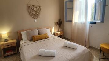 2 chambres, fer et planche Ă repasser, Wi-Fi gratuit, draps fournis