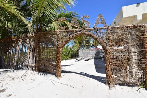 Entrada de la propiedad