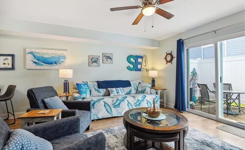 Relax with the whole family just across from Biloxi Beach.