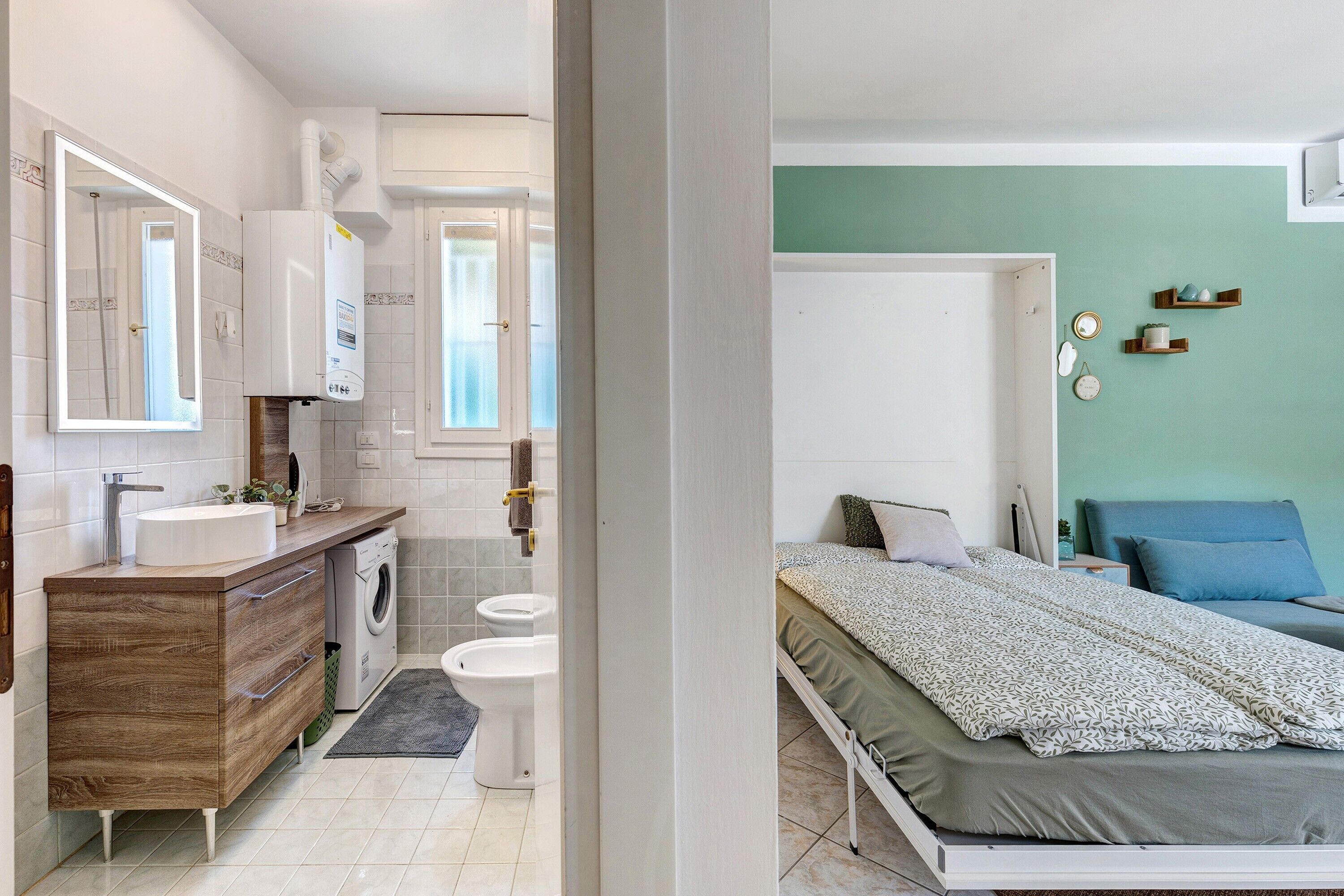 1 chambre, fer et planche à repasser, Wi-Fi gratuit, draps fournis