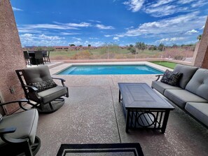 Outdoor pool, a heated pool - Desert Oasis / Heated Pool / Spring Training / Barrett-Jackson / WM Phoenix Open (Surprise)
