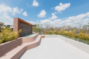 View from room - Studio Boutique 27 con piscina y gimnasio en BT Homes (Tulum)