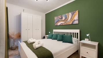 2 habitaciones, tabla de planchar con plancha y wifi gratis