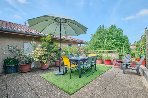 Maison de vacances 'Les Bambous' avec terrasse privée et Wi-Fi