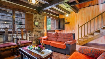 TV, DVD player, ping pong