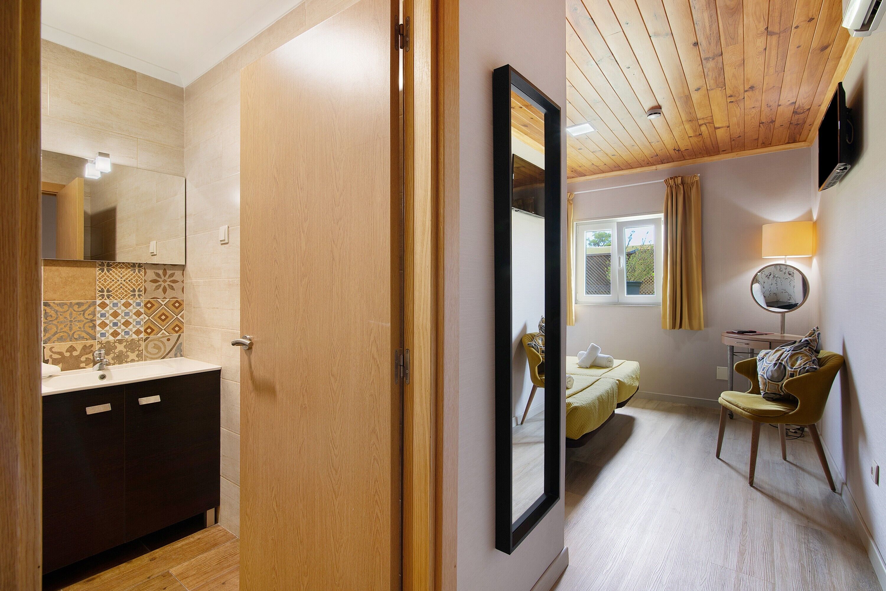Apartment 'Quarto Twin 203' With Shared Terrace, Wi-fi And Air Conditioning - 파로