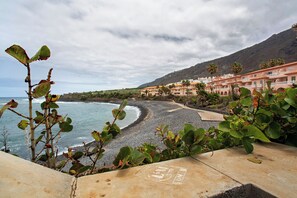 En la playa