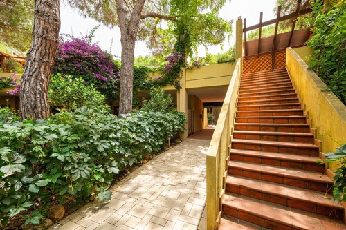 Ferienwohnung 'Appartamento Pinus' mit privater Terrasse und Klimaanlage
