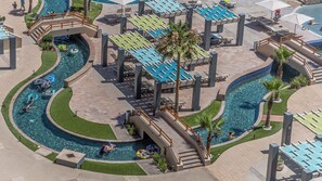 Et oppvarmet basseng