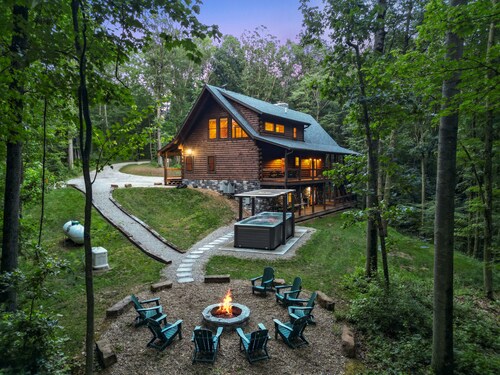 The Leaflet | Hocking Hills, Swim Spa, Theater