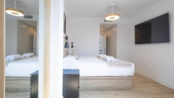 1 bedroom, iron/ironing board, travel crib, free WiFi