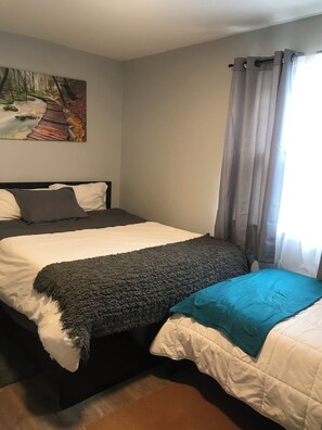 2 chambres, draps fournis