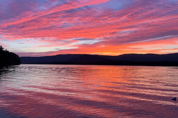 Magnificent sunsets are frequently seen!