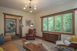 TV connectée, cheminée