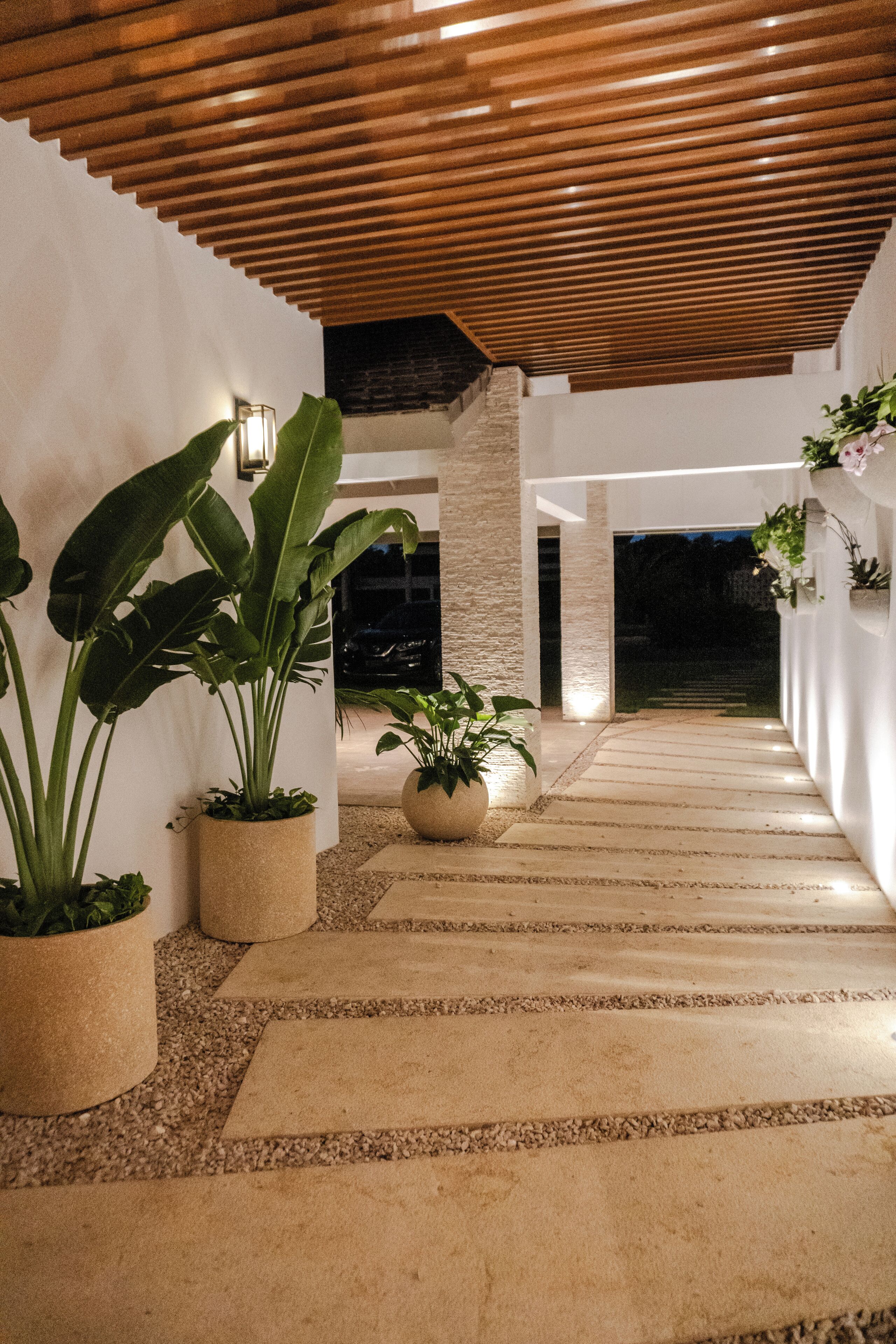 Enceinte de l’hébergement