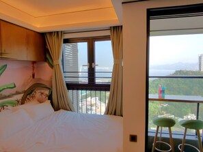 Comfort Studio, 1 Double Bed, Ocean View | View from room
