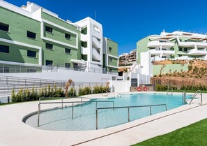 Pool - Sea & Mountain View Apt w/Pool, Gym in Mijas (La Cala de Mijas)