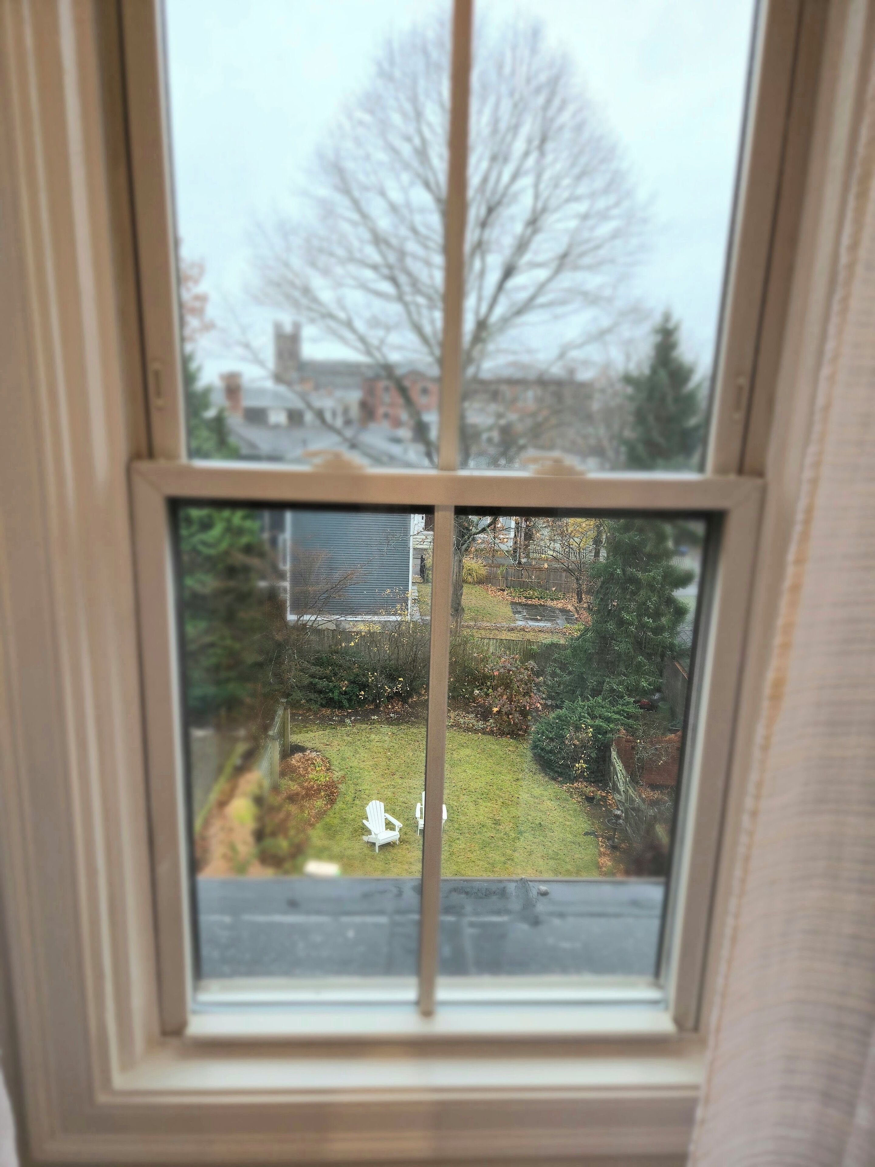 Appartement Deluxe, vue sur le jardin | Vue de la chambre