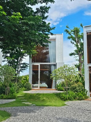 舒適小屋, 非吸煙房, 花園景觀 | 1 間臥室、免費無線上網、床單